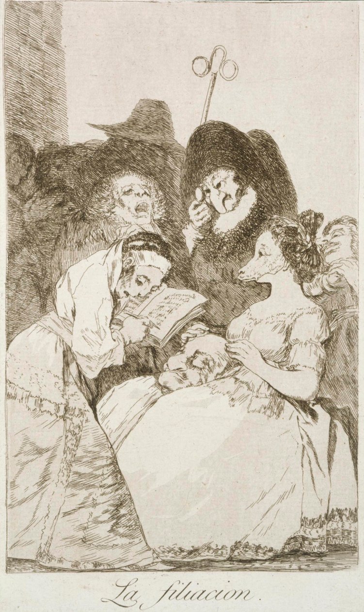 Zonder titel door Francisco de Goya