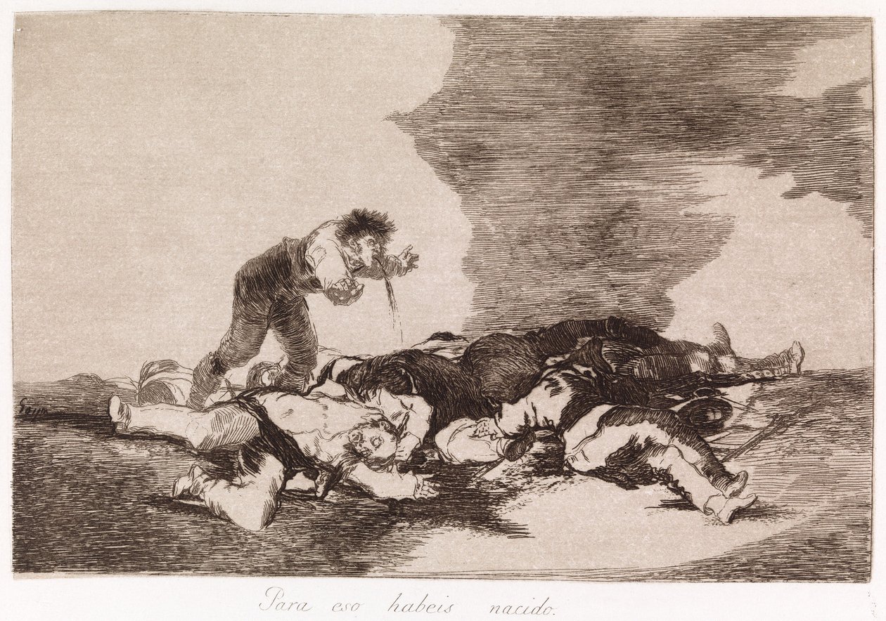 Zonder titel door Francisco de Goya