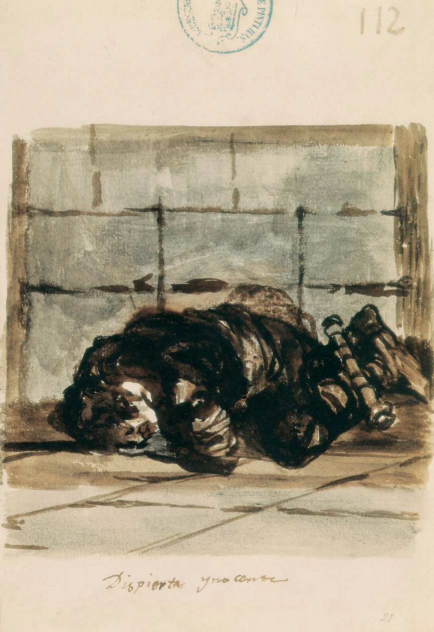 Word wakker, onschuldige door Francisco de Goya