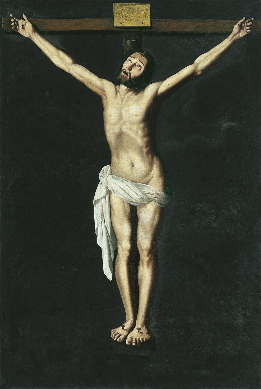 Christus aan het kruis door Francisco de Zurbaran