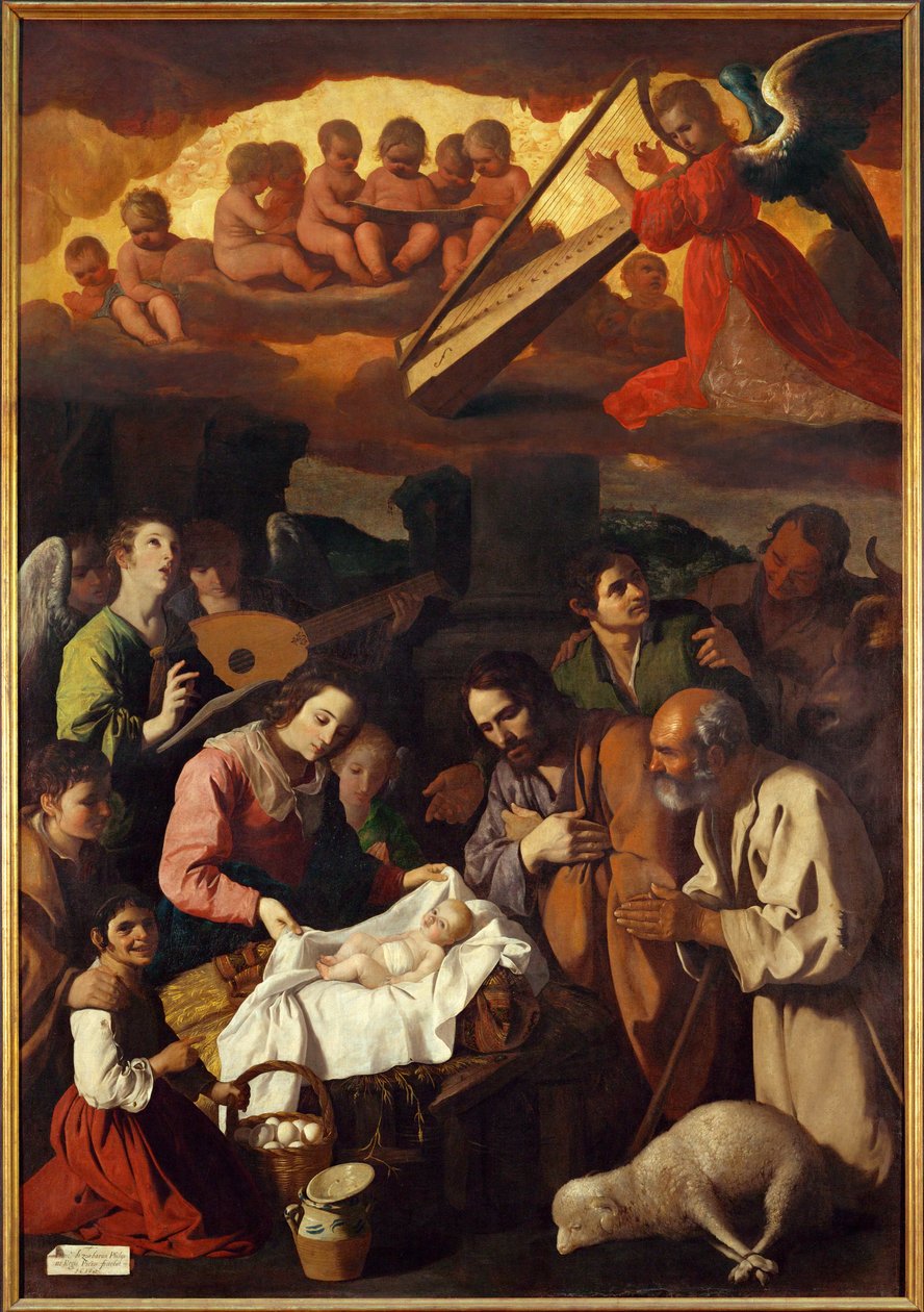 Francisco de Zurbaran (olieverf op doek) door Francisco de Zurbaran