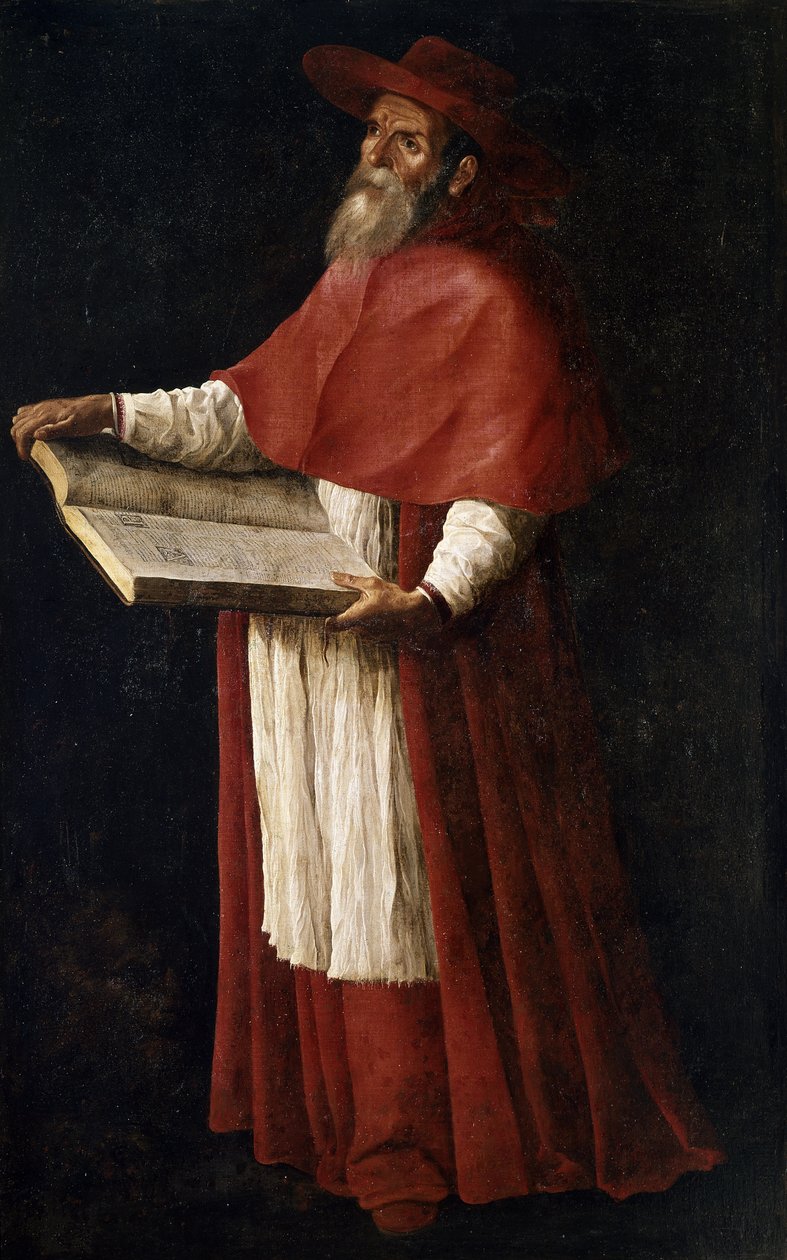 Sint Hiëronymus door Francisco de Zurbaran