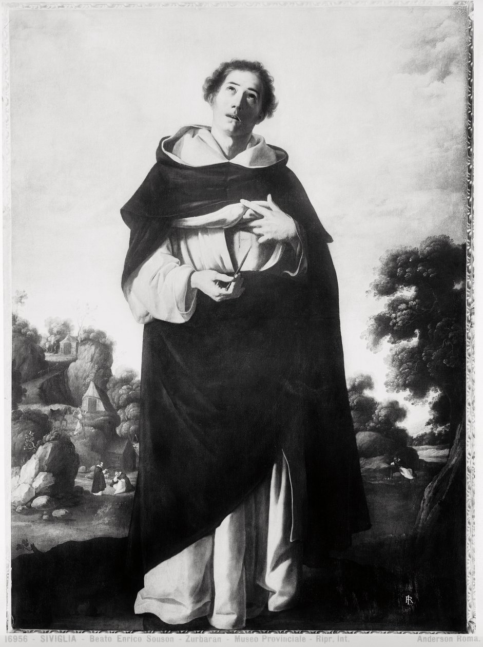 De Zalige Hendrik Suso, c.1636-38 door Francisco de Zurbaran