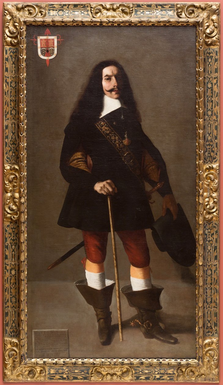 Don Juan Bazo de Moreda door Francisco de Zurbaran