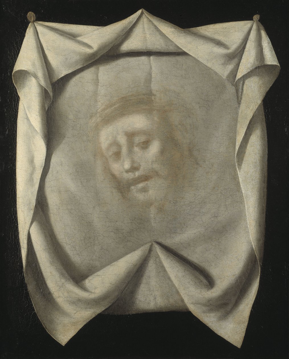 Zweeds:  Veronikas svetteduk De sluier van de heilige Veronica, Het heilige gezicht door Francisco de Zurbaran