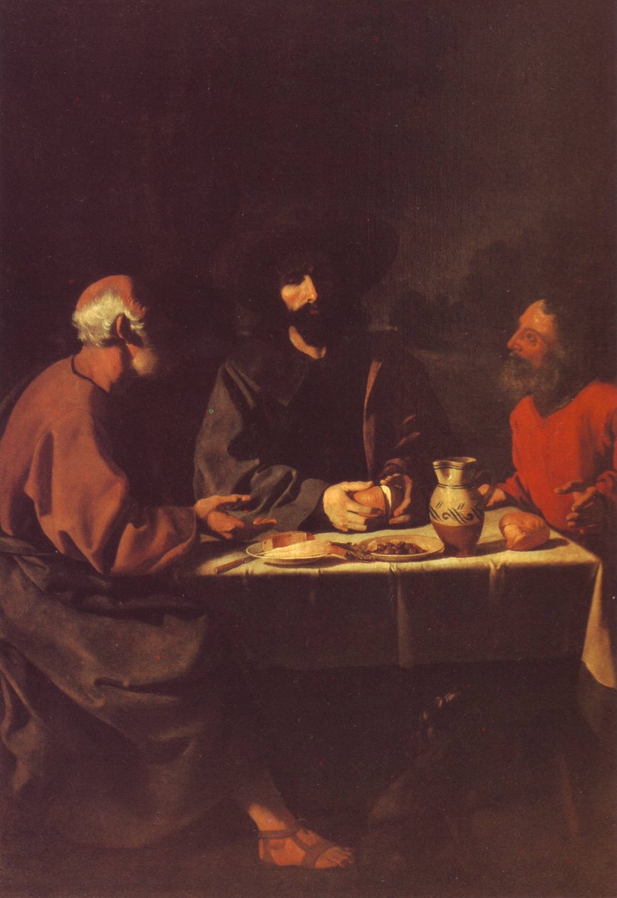 De Emmaüsgangers door Francisco de Zurbaran