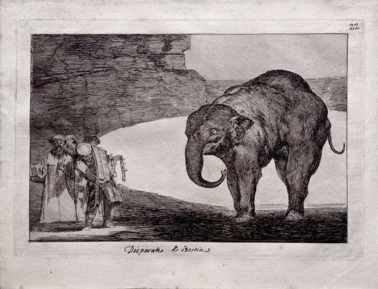 Dierlijke Dwaasheid door Francisco de Goya