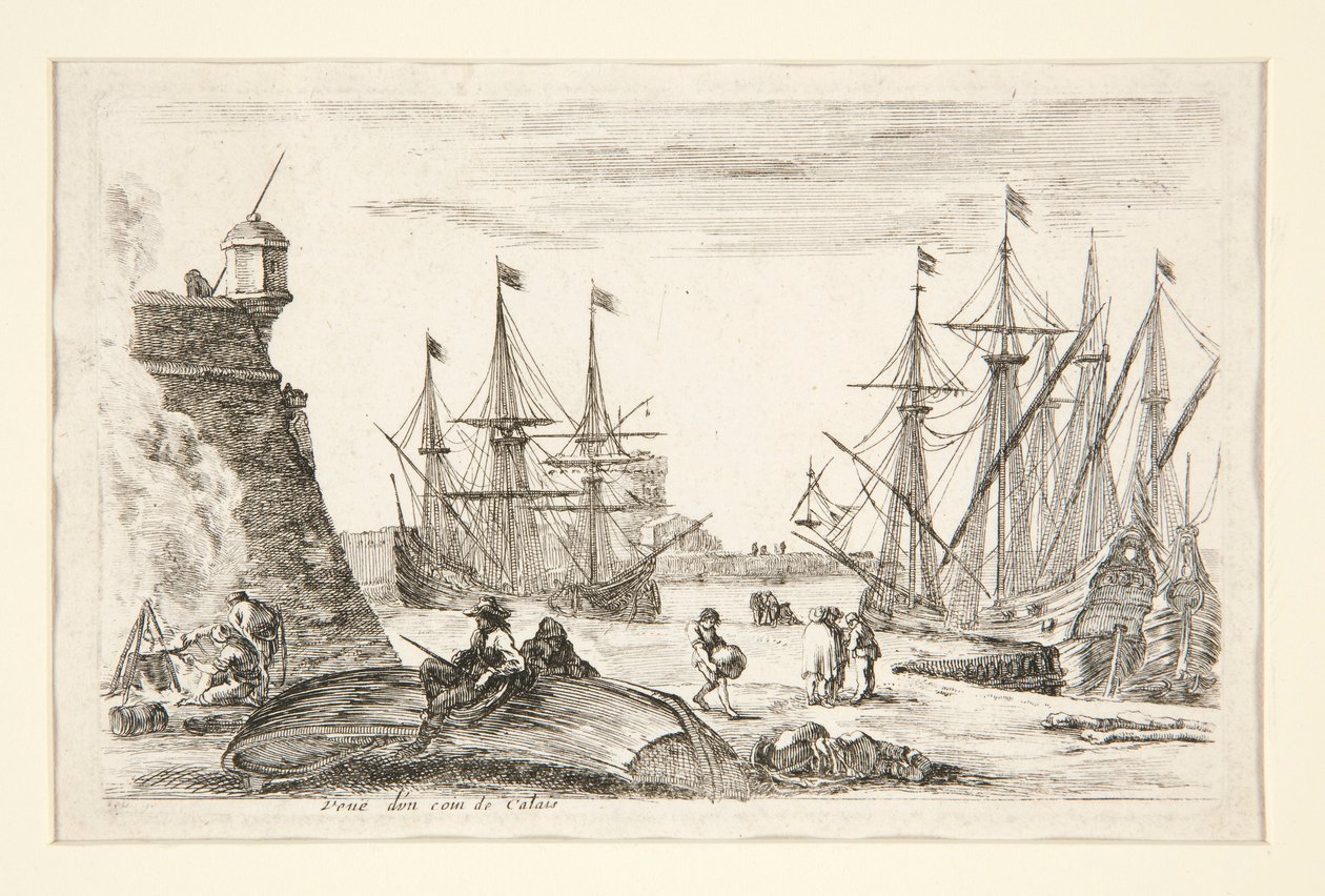 Ingang naar een hoek van Calais door Franciscus van der Steen