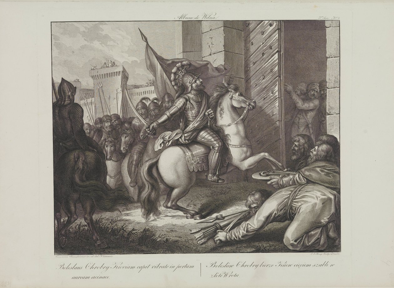 Intocht van Boleslaw de Dappere in Kiev door Smuglewicz, Franciszek door Franciszek Smuglewicz