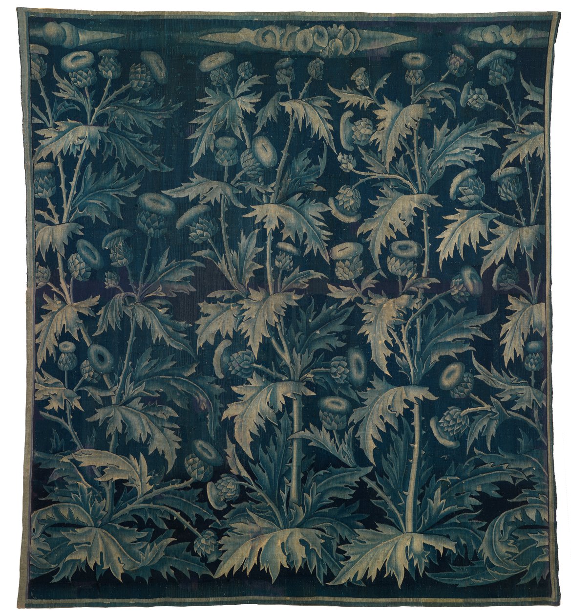 Wandtapijt, Verdure met Distels of Les Chardons, Frans-Vlaams, gemaakt c.1500 door Franco Flemish School