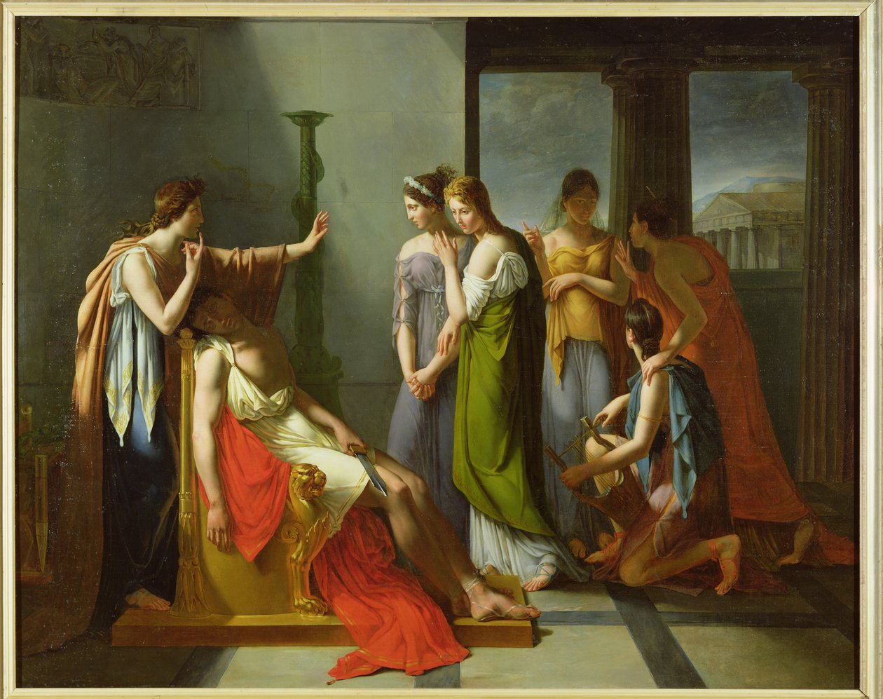 De droom van Orestes door Francois Dubois