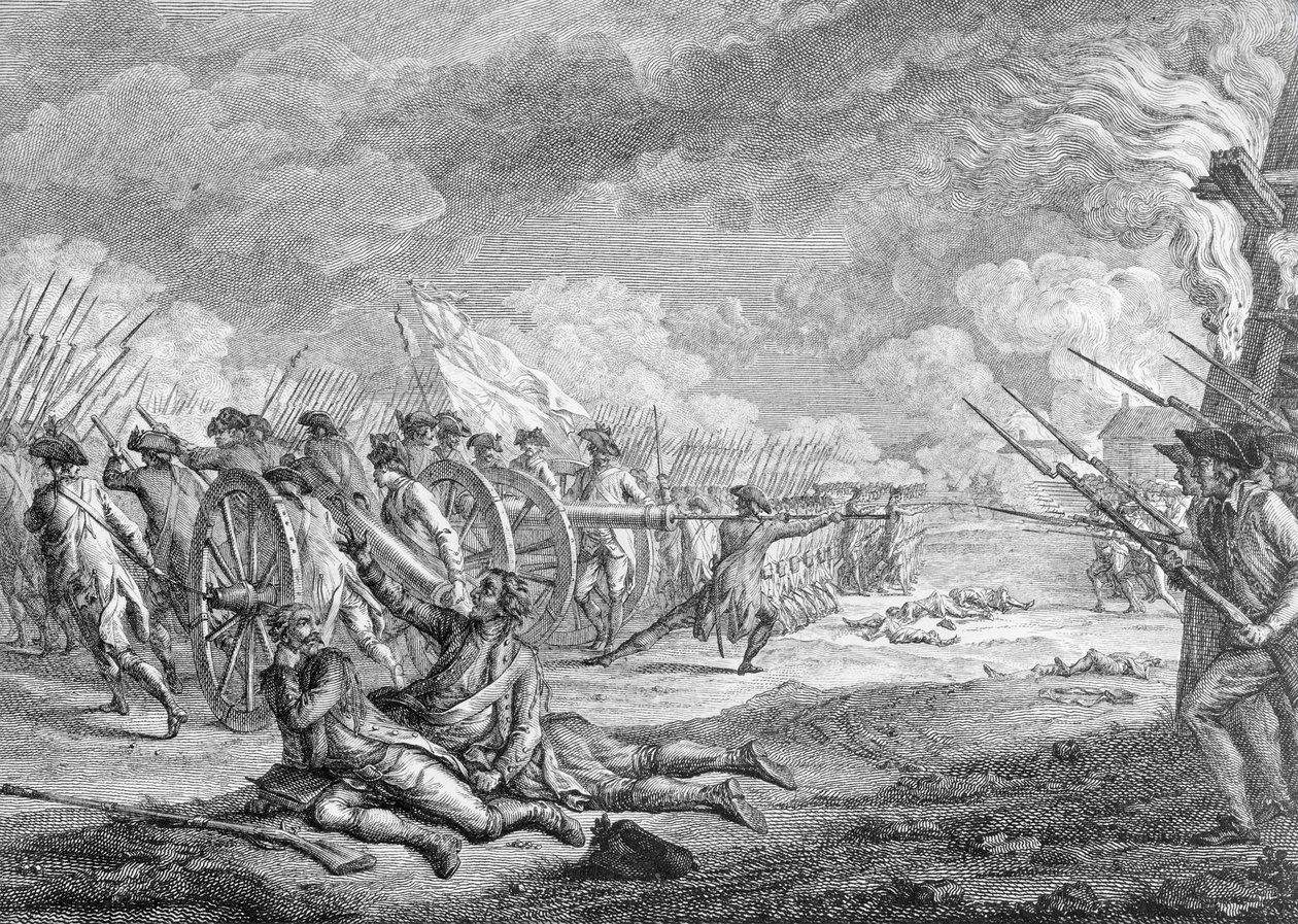 Slag bij Lexington, 19 april 1775, uit 
