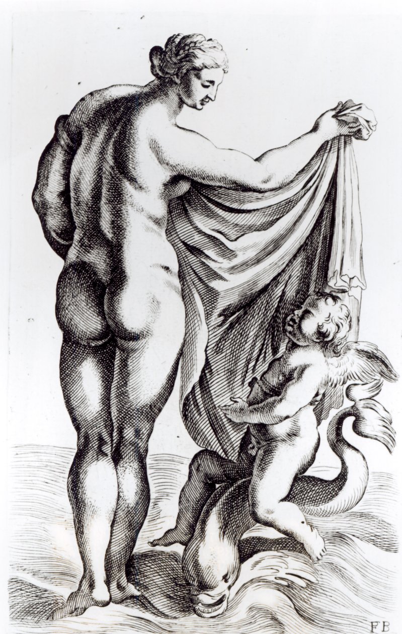 De Borghese Venus, c.1653 door Francois Perrier