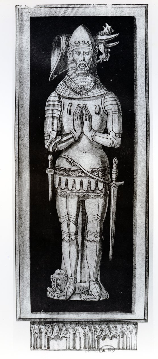 Graf van Jean V, Hertog van Bretagne, c.1700 door Francois Roger de Gaignieres