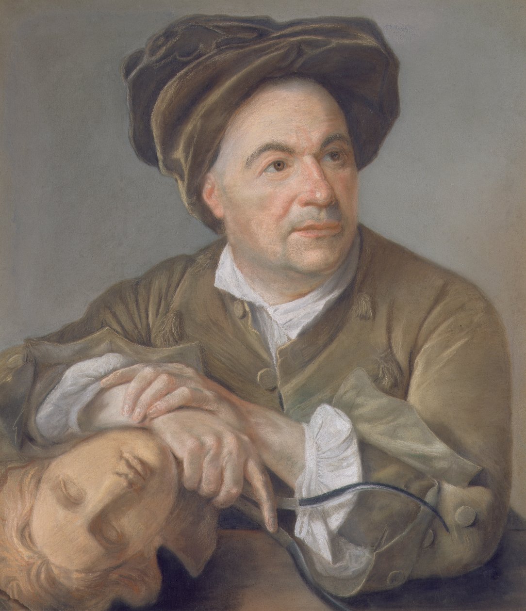 Louis Francois Roubiliac door Francois Vispre