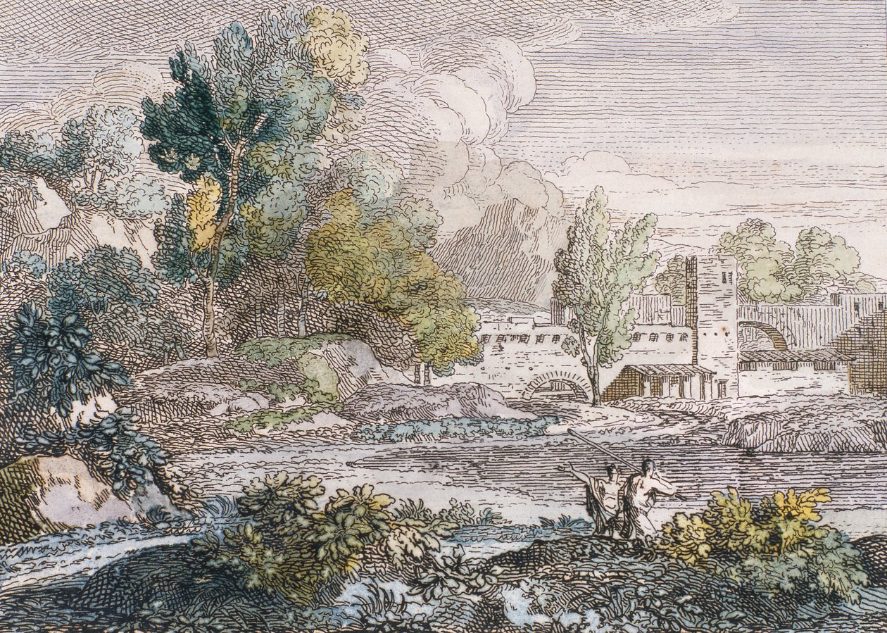 Landschap door Francois Xavier Fabre