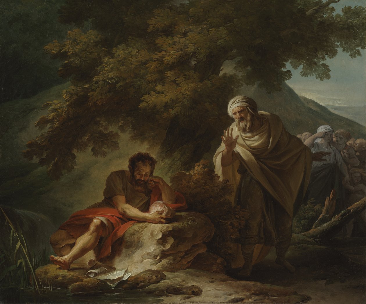 Democritus onder de Abderieten door François-André Vincent