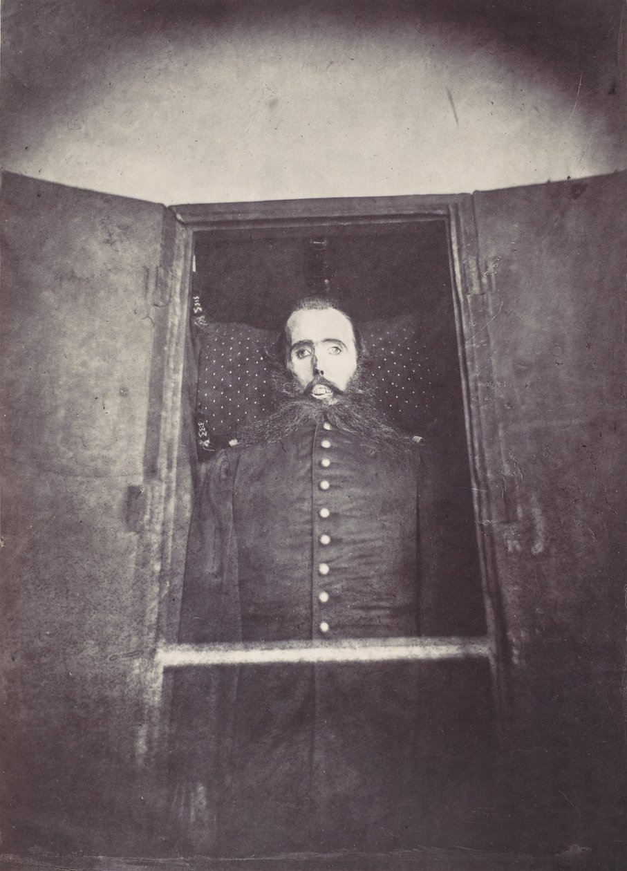 [Het lijk van keizer Maximiliaan I van Mexico] door Francois Aubert