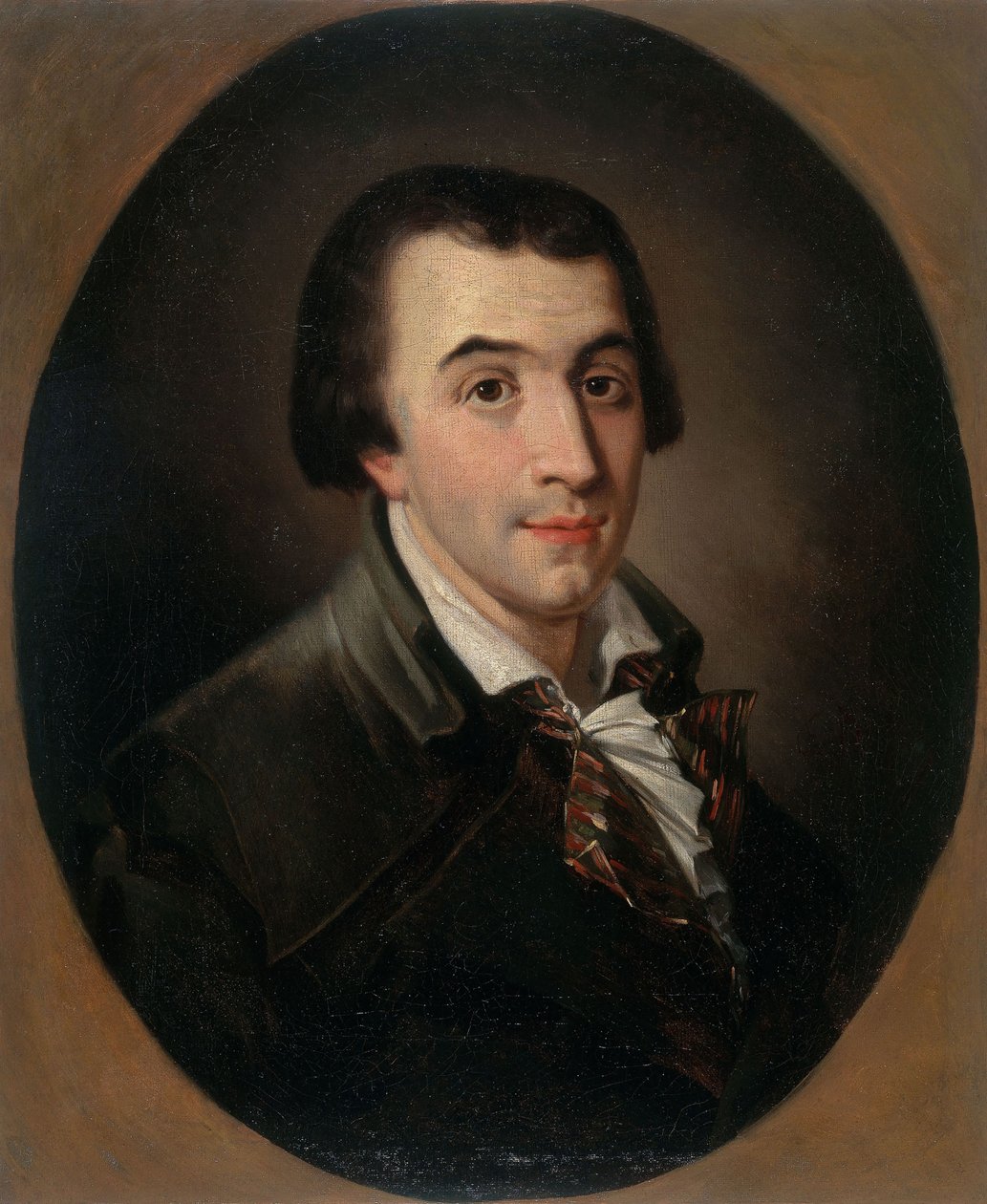 Portret van Jacques-Pierre Brissot de Warville 1754-1793, ca. 1790 door Francois Bonneville