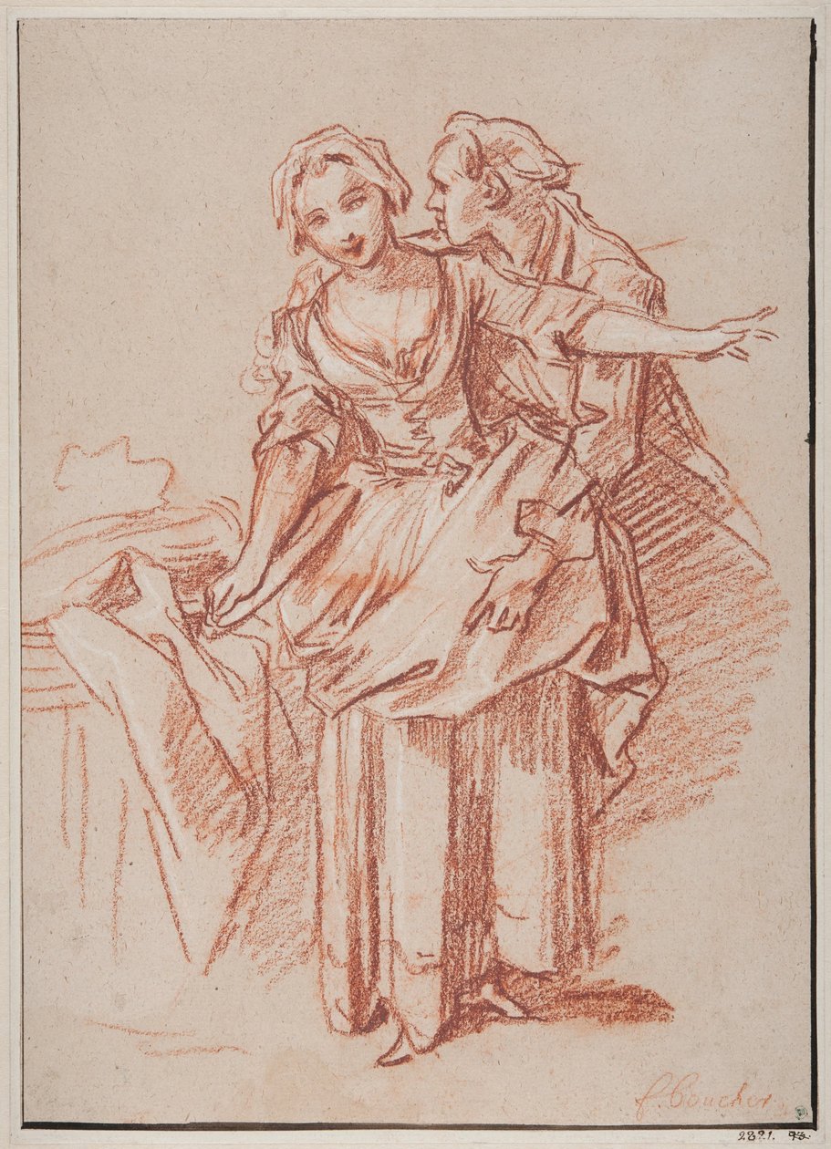 Een verleiding door François Boucher