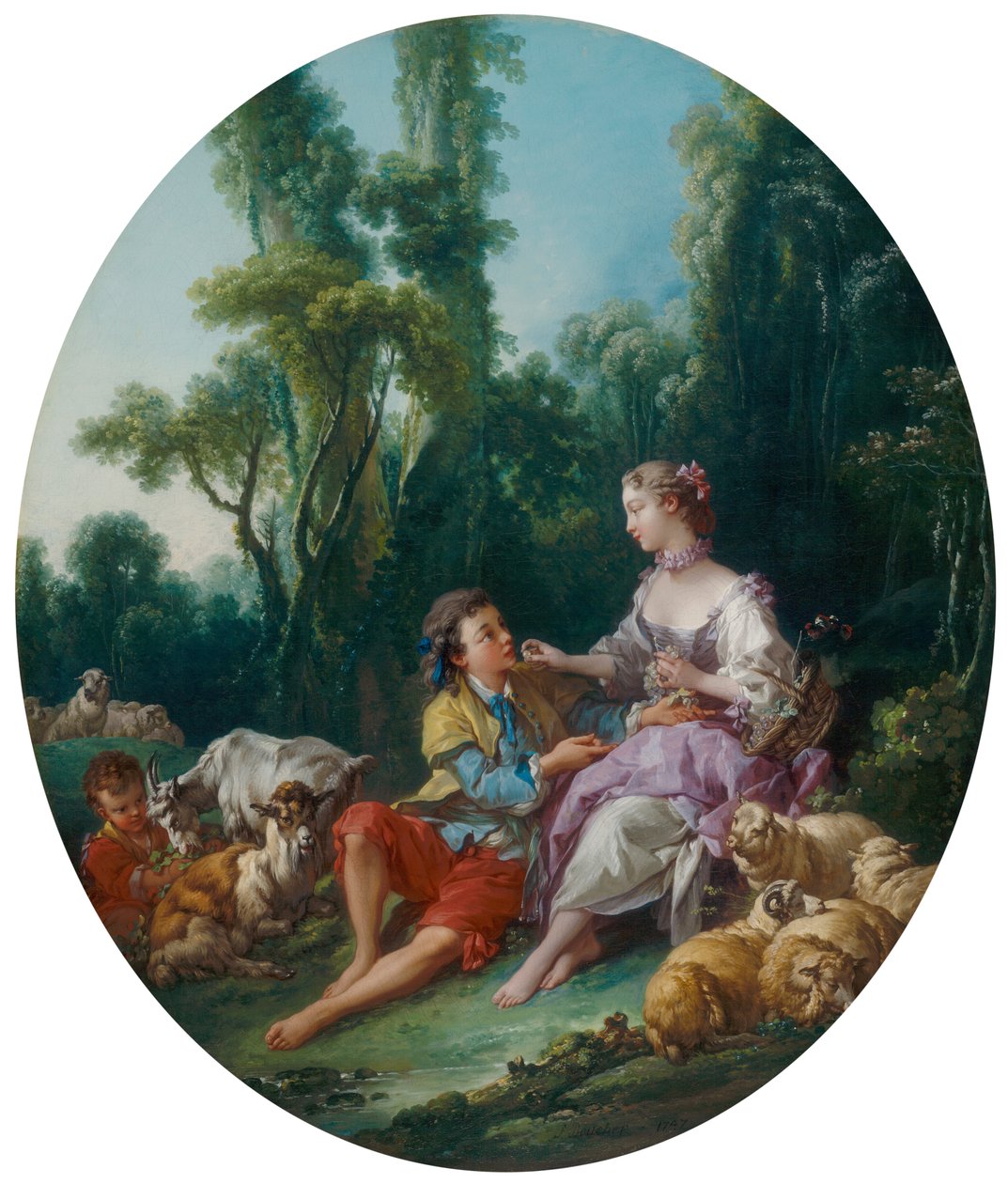 Denken ze aan de druif? (Pensent-ils au raisin?) door François Boucher