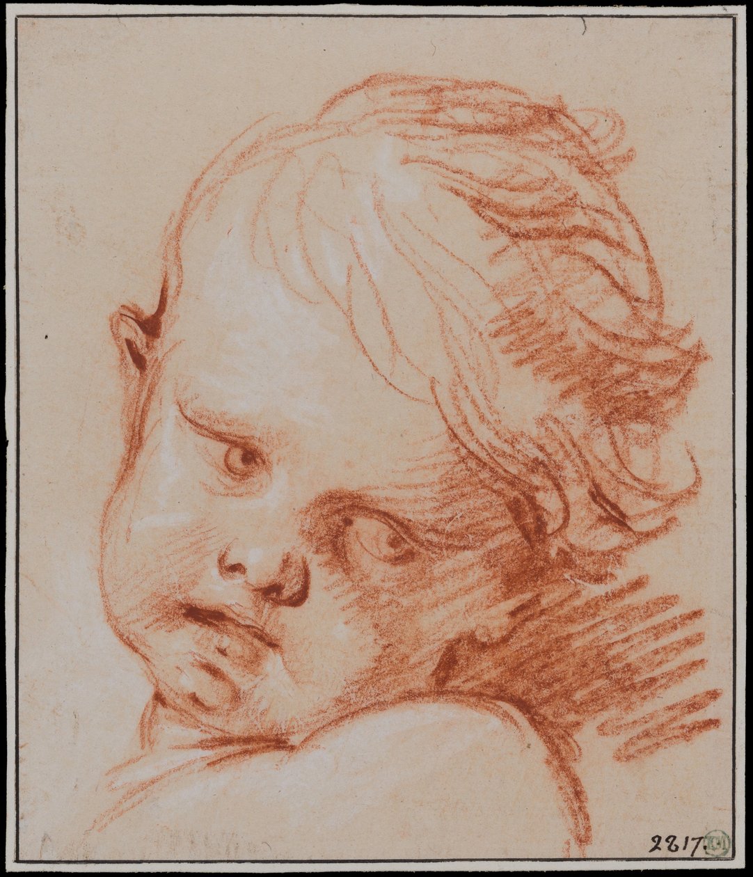 Kinderhoofd door François Boucher