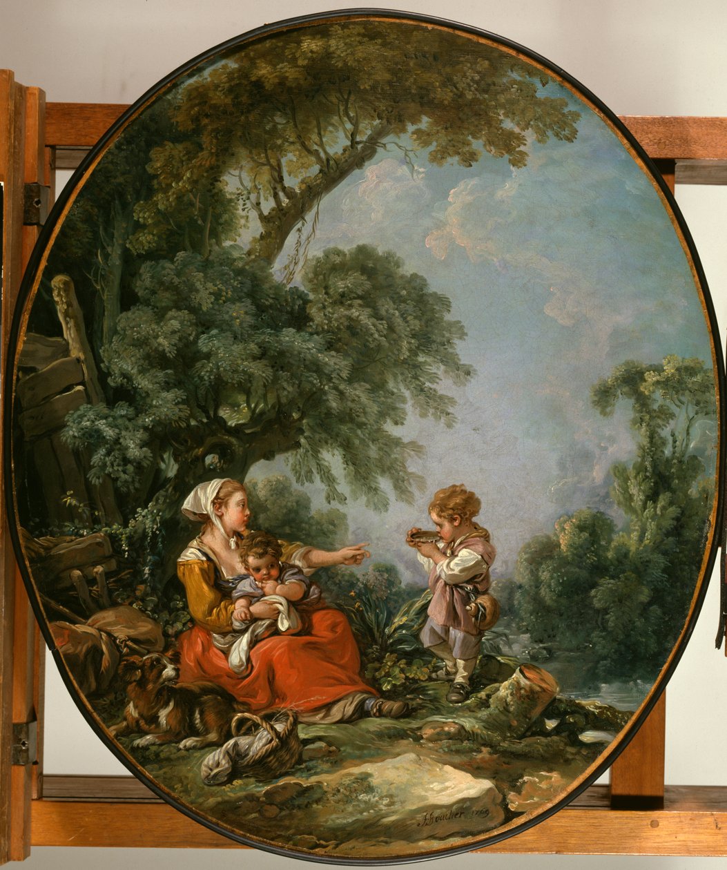 Landelijke maaltijd door François Boucher