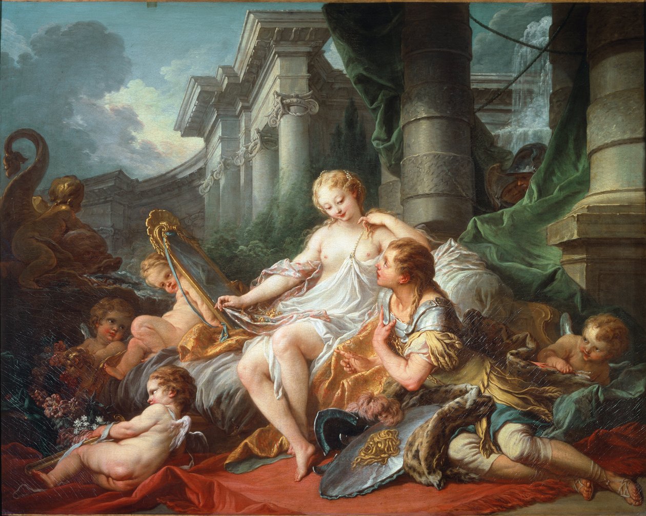 Rinaldo en Armida door François Boucher