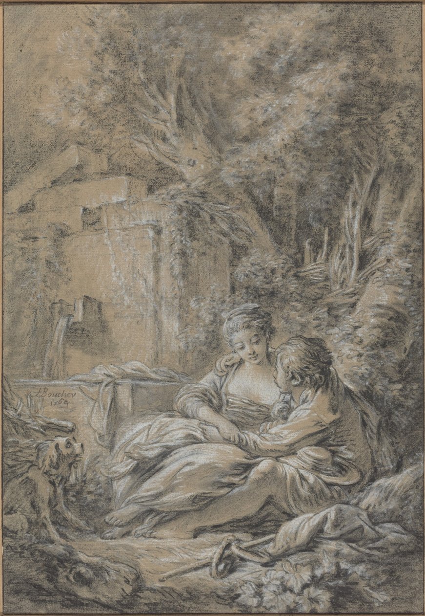 Oog in oog door François Boucher