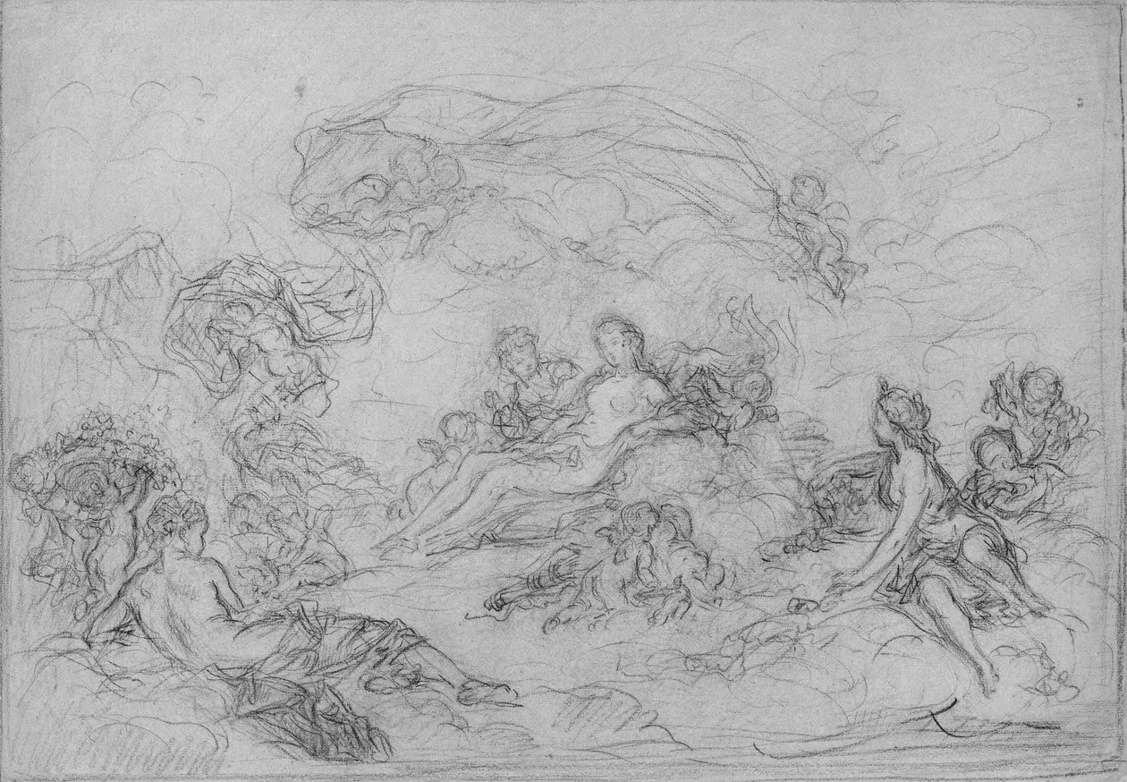 De triomf van Venus door François Boucher