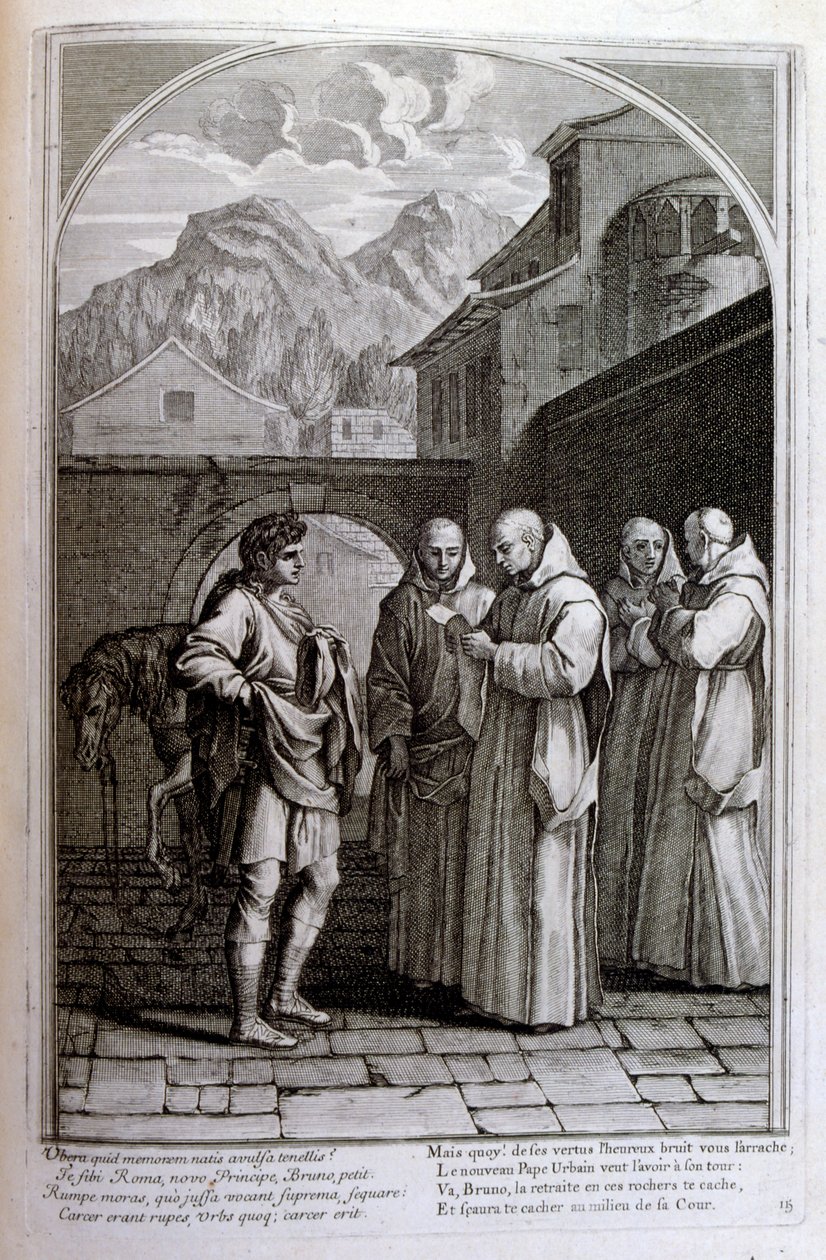 Gravure door Francois Chauveau 1680 