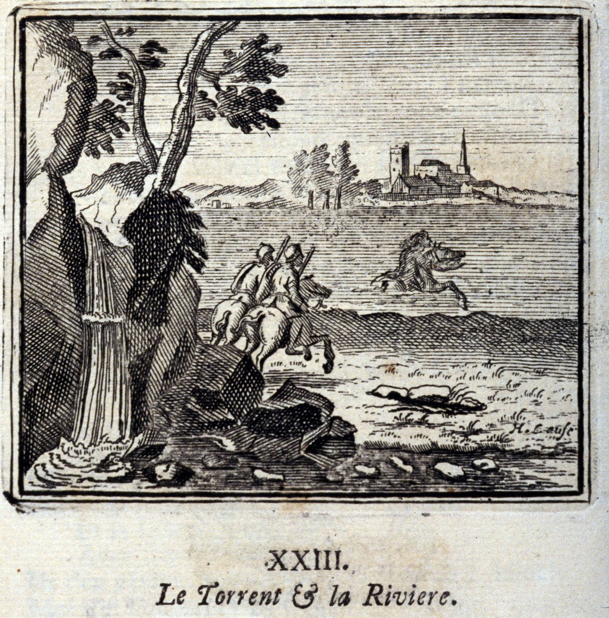 De Stroom en de Rivier door Francois Chauveau