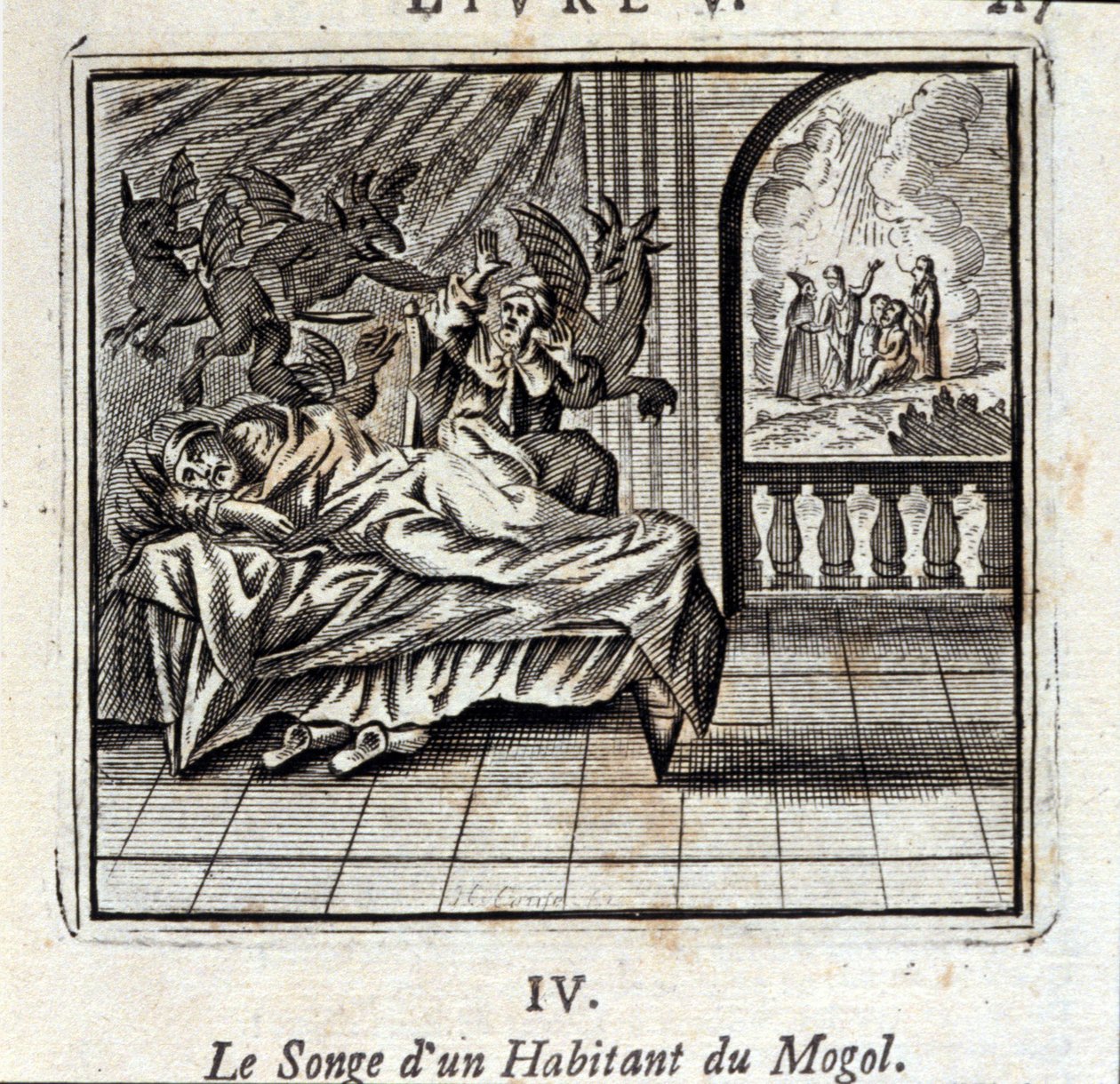 De Droom van een Mogol Inwoner door Francois Chauveau