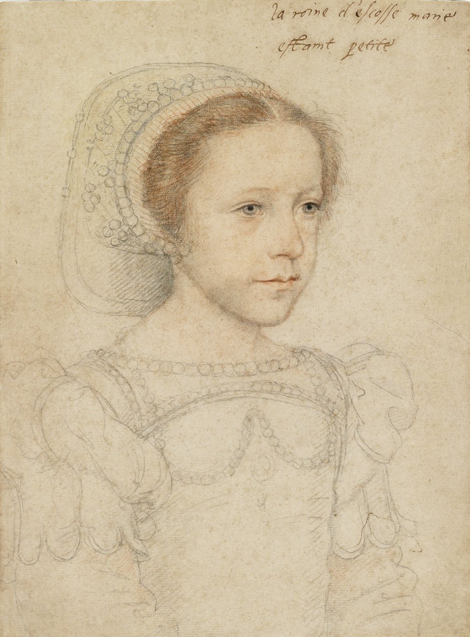 Maria Stuart, koningin van Schotland door François Clouet