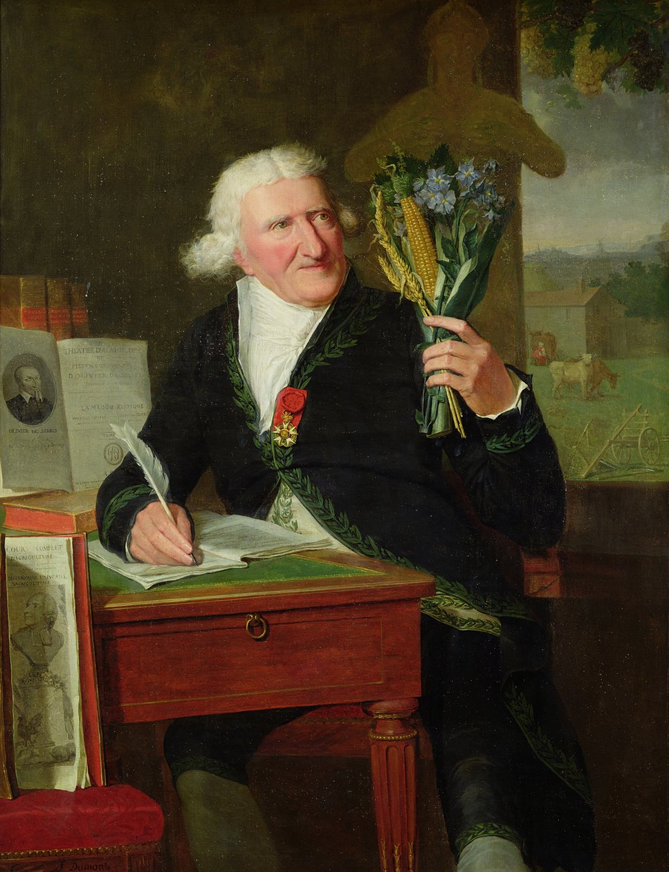 Portret van Antoine Parmentier (1737-1813) door Francois Dumont