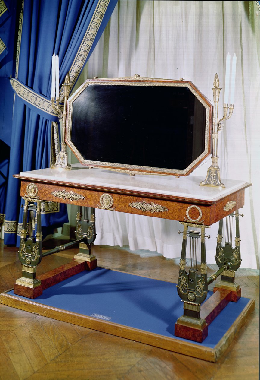 Kaptafel behorend tot Keizerin Josephine (1763-1814) door Francois Honore Georges Jacob Desmalter