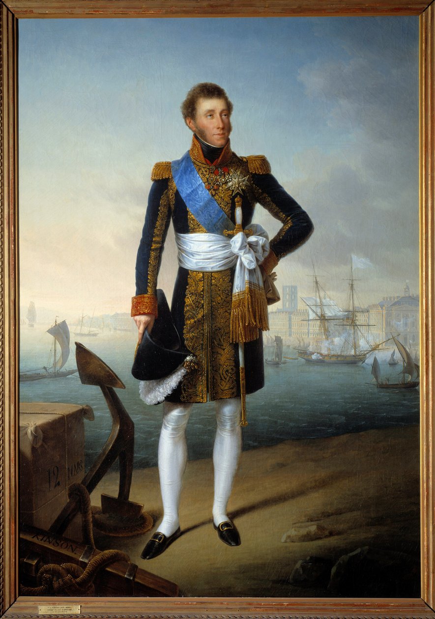 Portret van Louis Antoine d