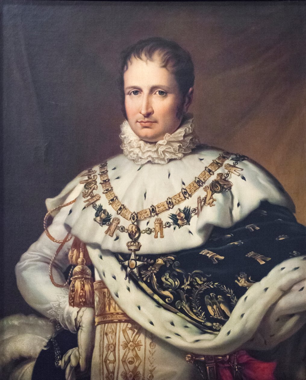 Joseph Bonaparte, koning van Spanje door Francois Pascal Simon (after) Gerard