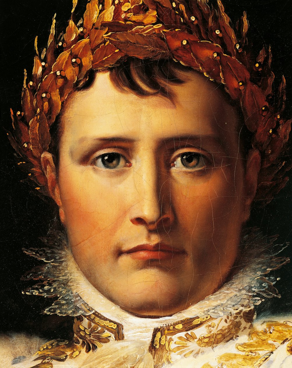 Napoleon Bonaparte in keizerlijke gewaden, circa 1805 door Baron François Pascal Simon Gérard