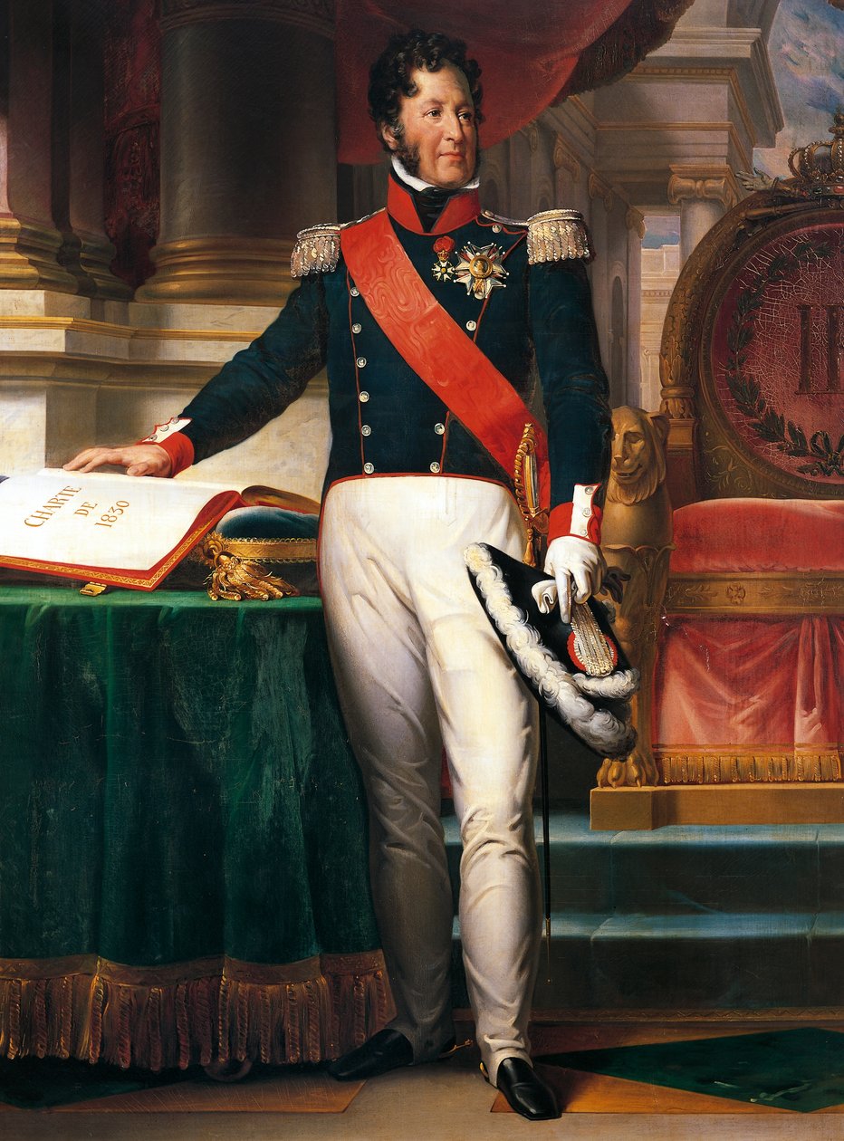 Portret van Louis-Philippe d