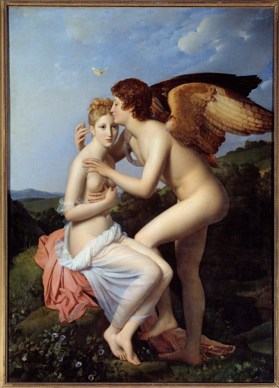 Psyche en de Liefde door Baron François Pascal Simon Gérard