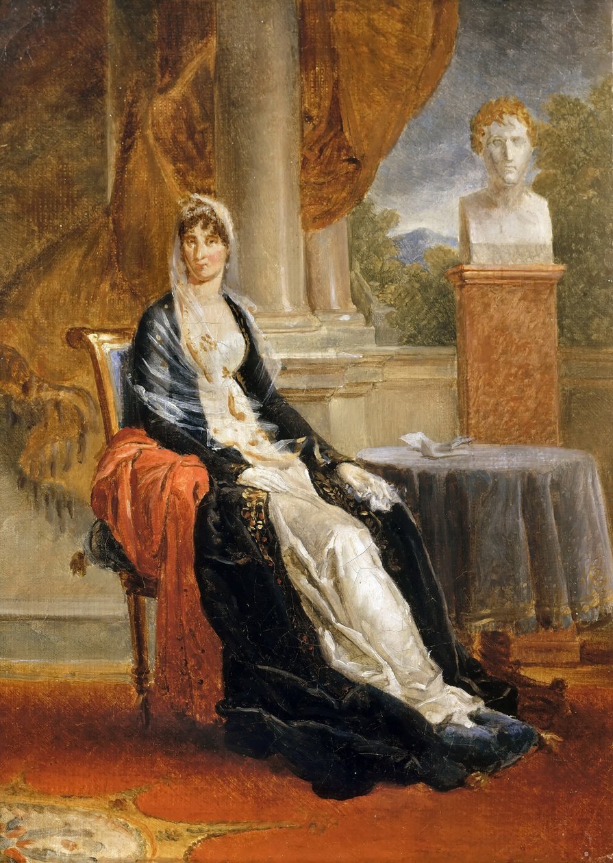 Maria Letizia Buonaparte, geboren Ramolino 1750-1836 door Francois Pascal Simon Gerard