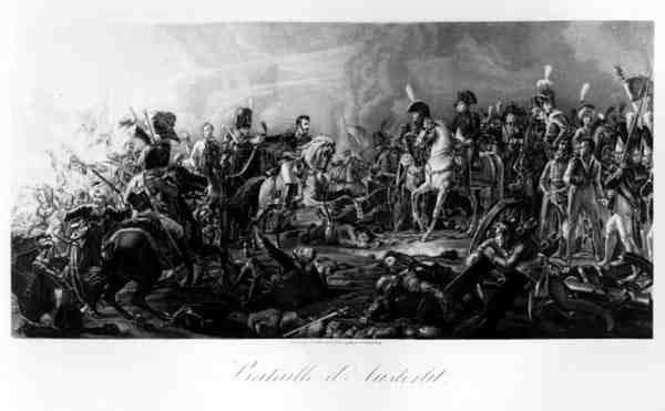 De Slag bij Austerlitz: Generaal Rapp, Gouverneur van Dantzig (1772-1821) Presenteert de Verslagen Prins Repnin aan Napoleon in 1805 door Francois Pascal Simon after Gerard