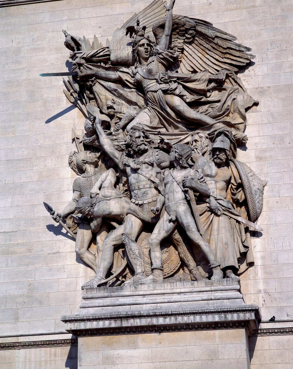 La Marseillaise van de Arc de Triomphe van Parijs door Francois Rude