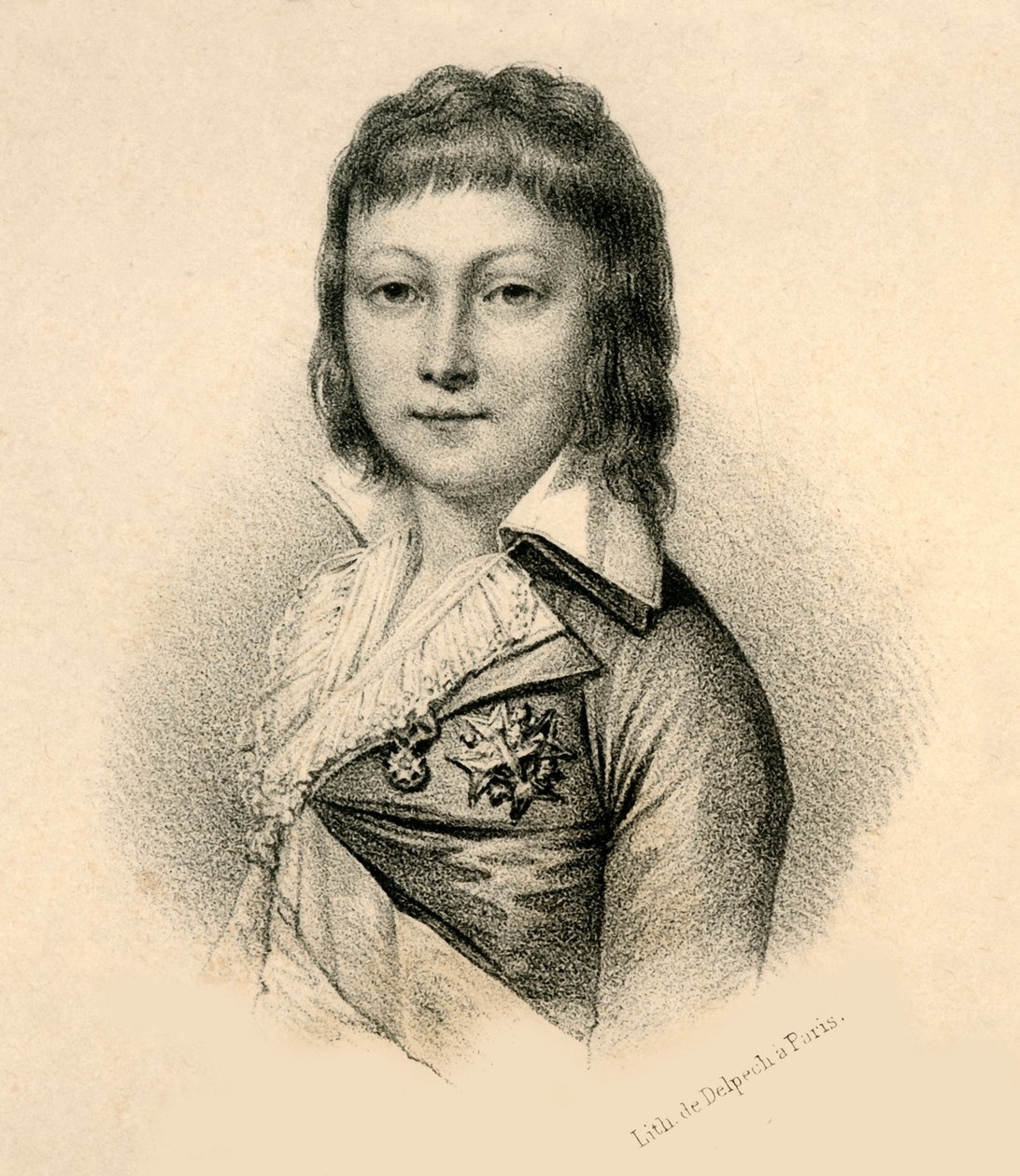 Lodewijk XVII, 1785-1795, ca. 1830 door Francois Seraphin Delpech