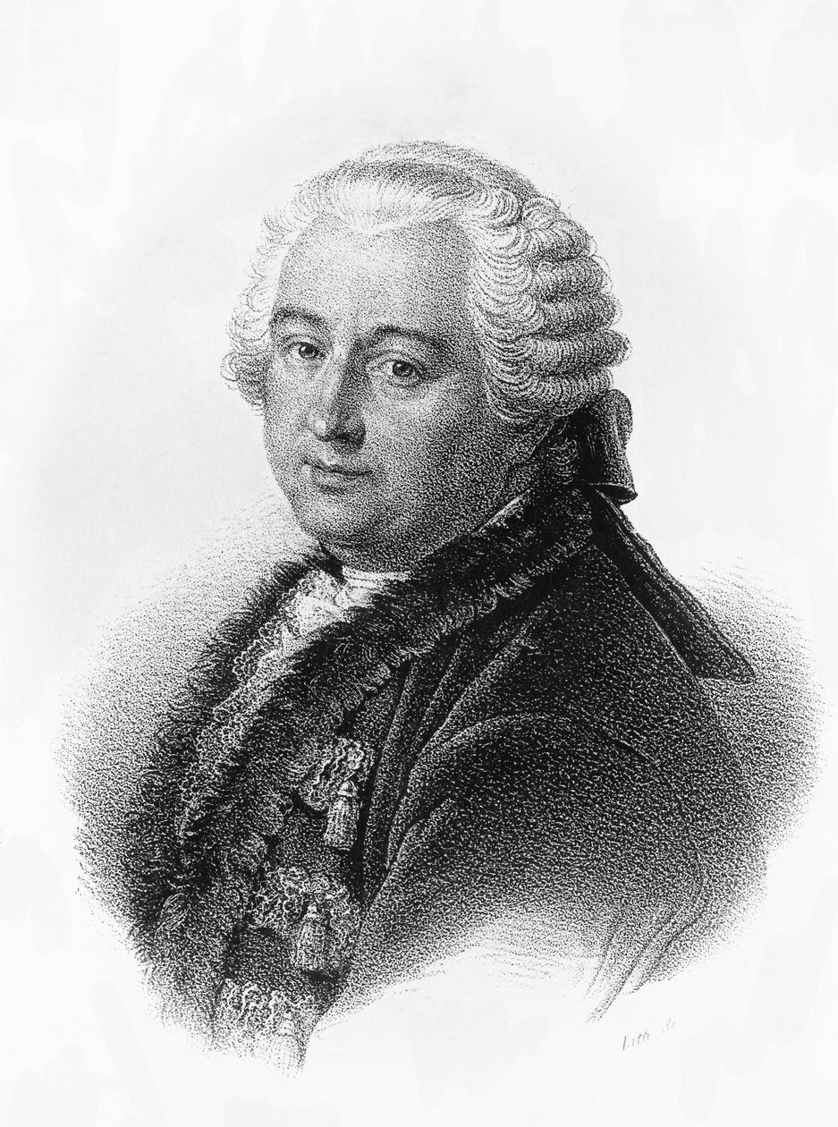 Portret van Claude-Adrien Helvetius (1715-1771), Franse schrijver en filosoof, gravure door Francois-Seraphin Delpech (1778-1825) door Francois Seraphin Delpech