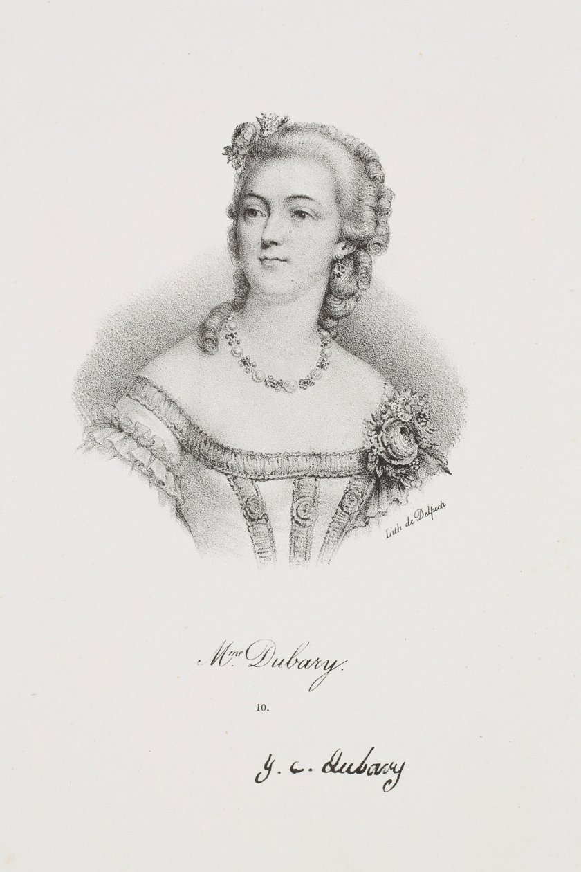 Portret van Madame Dubary door Francois Seraphin Delpech