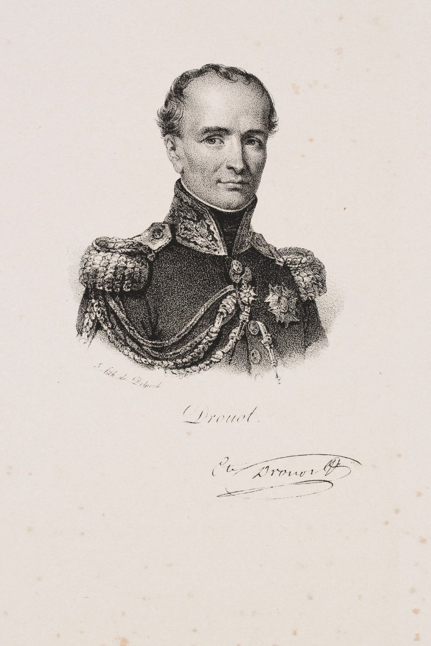 Portret van generaal Antoine Drouot door Francois Seraphin Delpech
