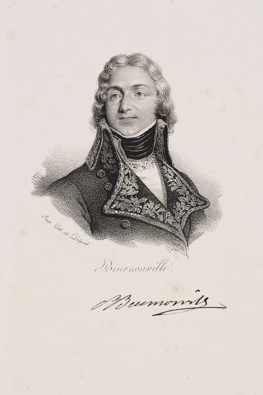 Portret van markies Pierre de Ruel de Beurnonville door Francois Seraphin Delpech