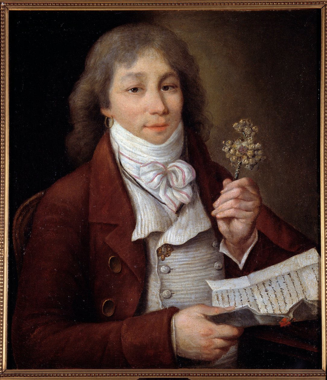 Portret van de dichter en politicus Philippe Francois Nazaire Fabre, bekend als Fabre d